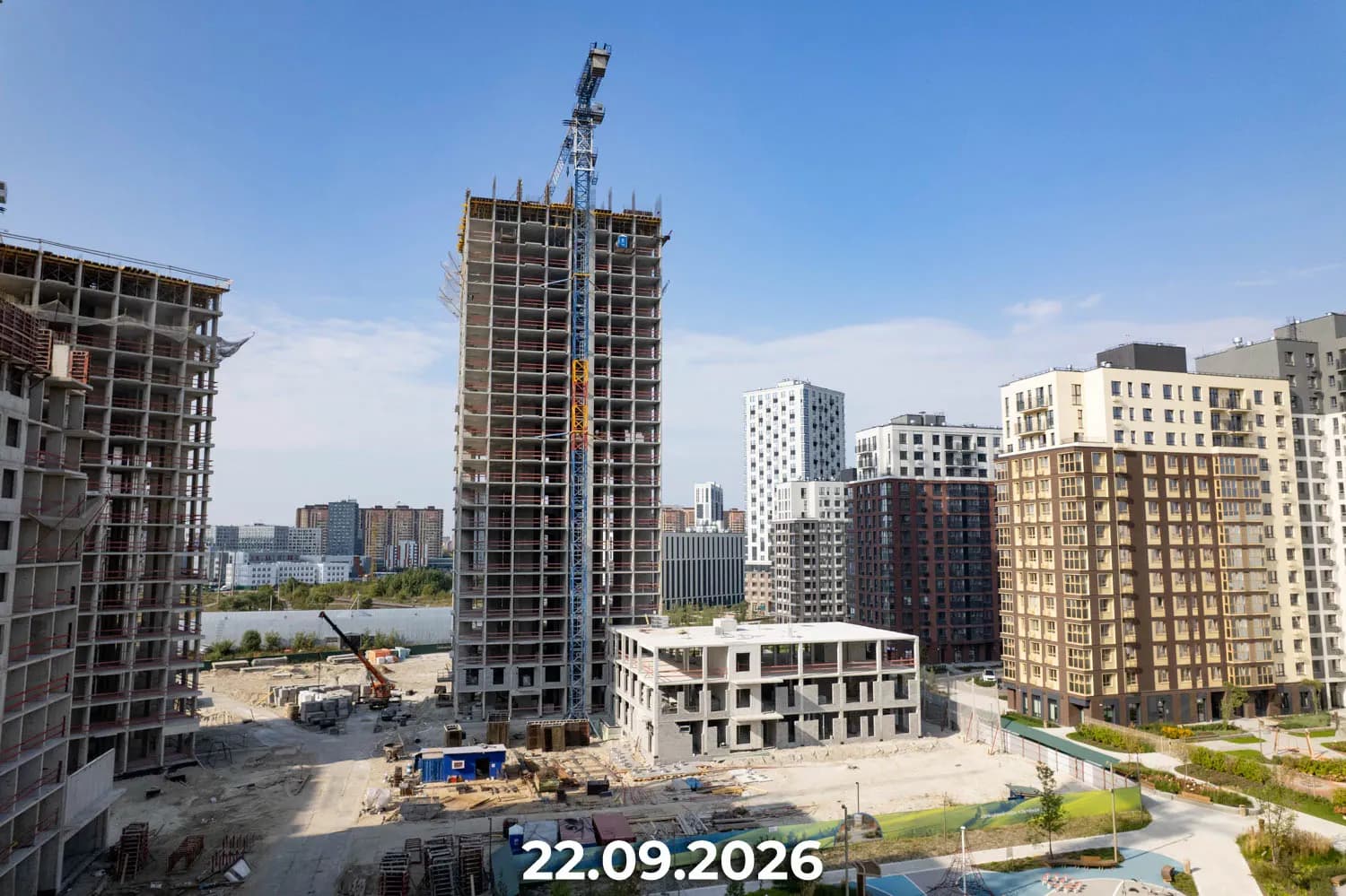 ЖР Мириады: ход строительства, сентябрь 2026