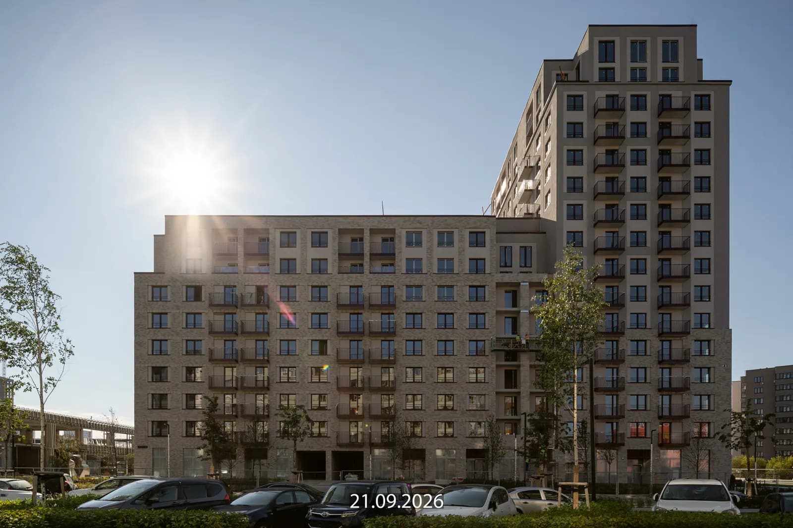 Зарека: ход строительства, сентябрь 2026
