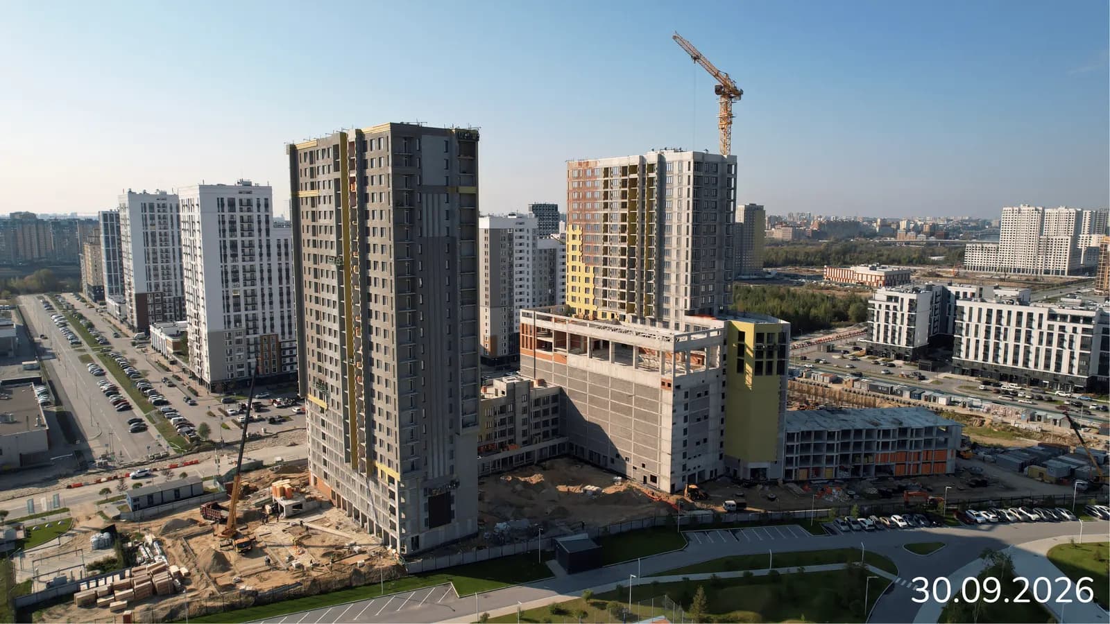 Секреты: ход строительства, сентябрь 2026