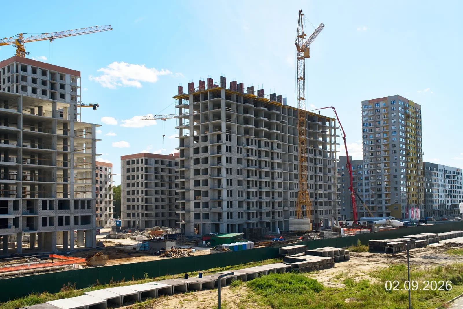 Сезоны: ход строительства, сентябрь 2026