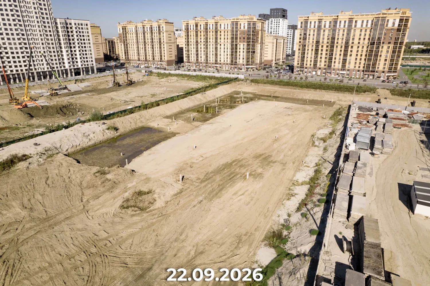 Айвазовский: ход строительства, сентябрь 2026
