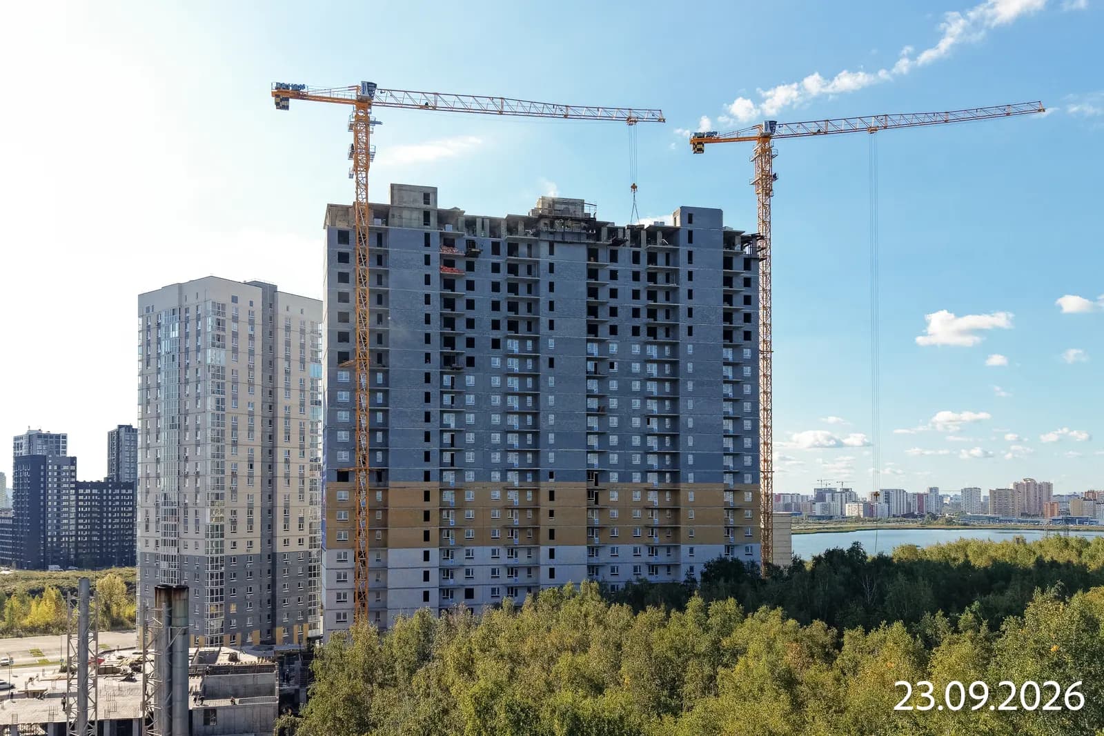 Горизонт: ход строительства, сентябрь 2026