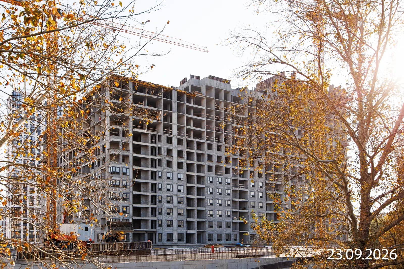 Чемпионский: ход строительства, сентябрь 2026