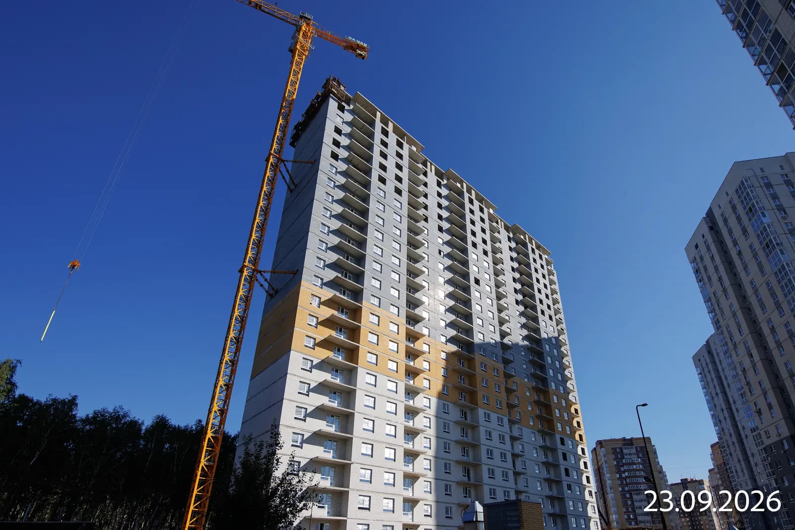Горизонт: ход строительства, сентябрь 2026