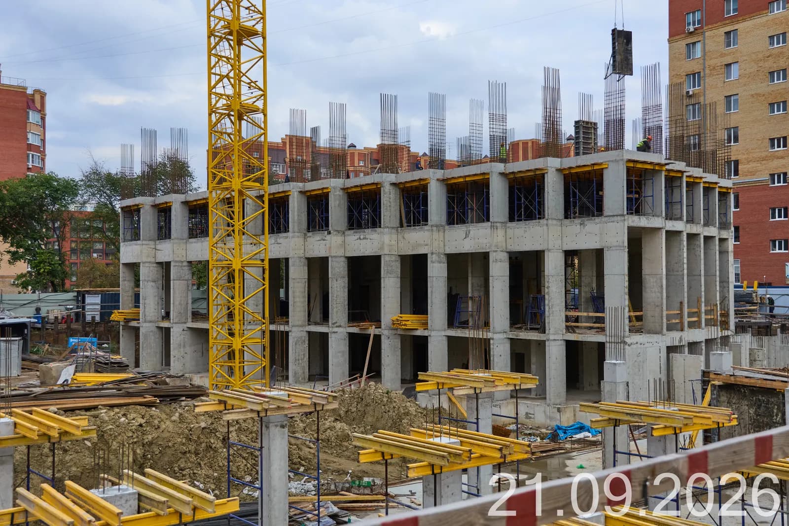 Темплин: ход строительства, сентябрь 2026
