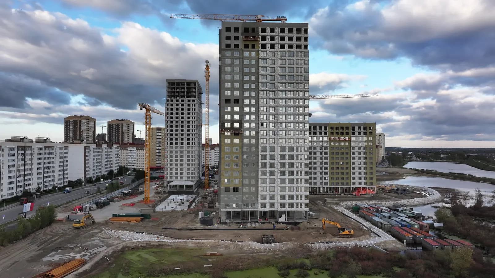 Городские кварталы Чистые пруды: ход строительства, сентябрь 2026