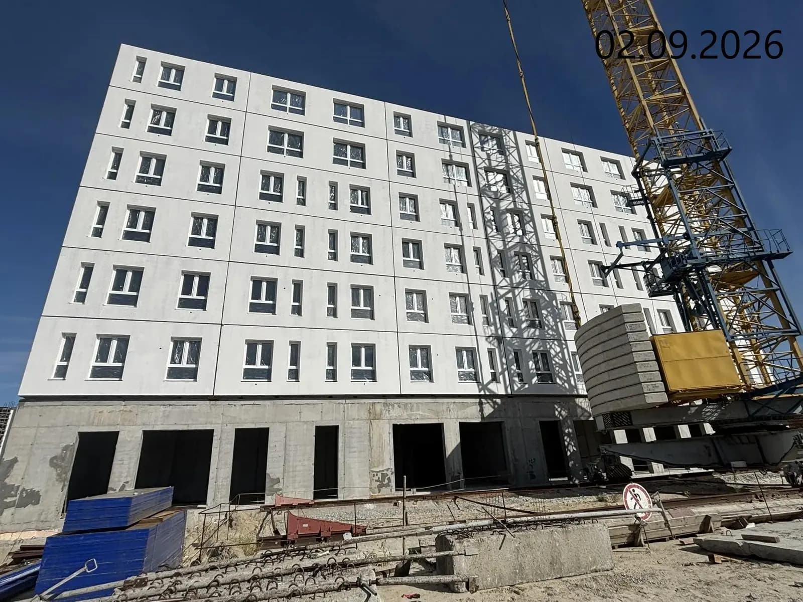 Жилой дом, Тюмень, Тамары Сатюковой: ход строительства, октябрь 2026