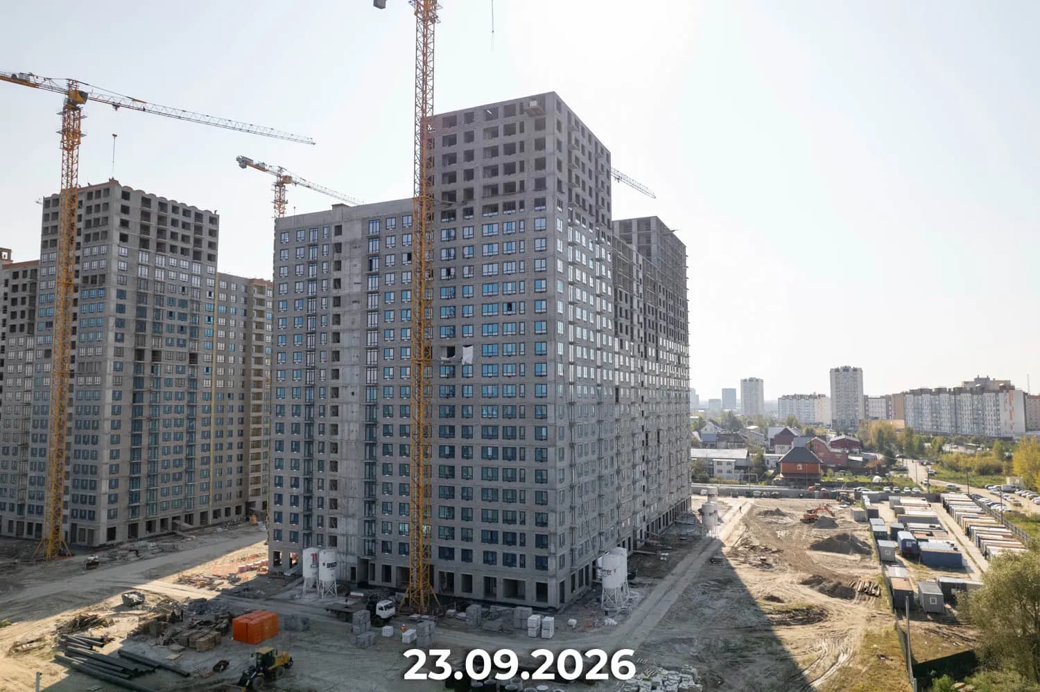 Беринг квартал на Камчатской: ход строительства, сентябрь 2026