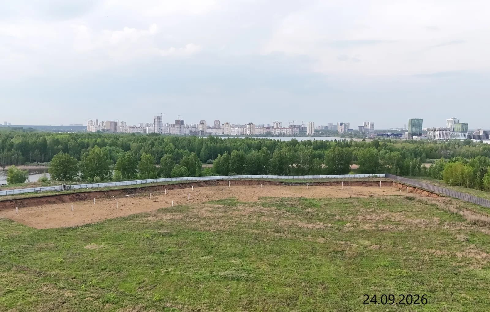 Энвилль: ход строительства, сентябрь 2026
