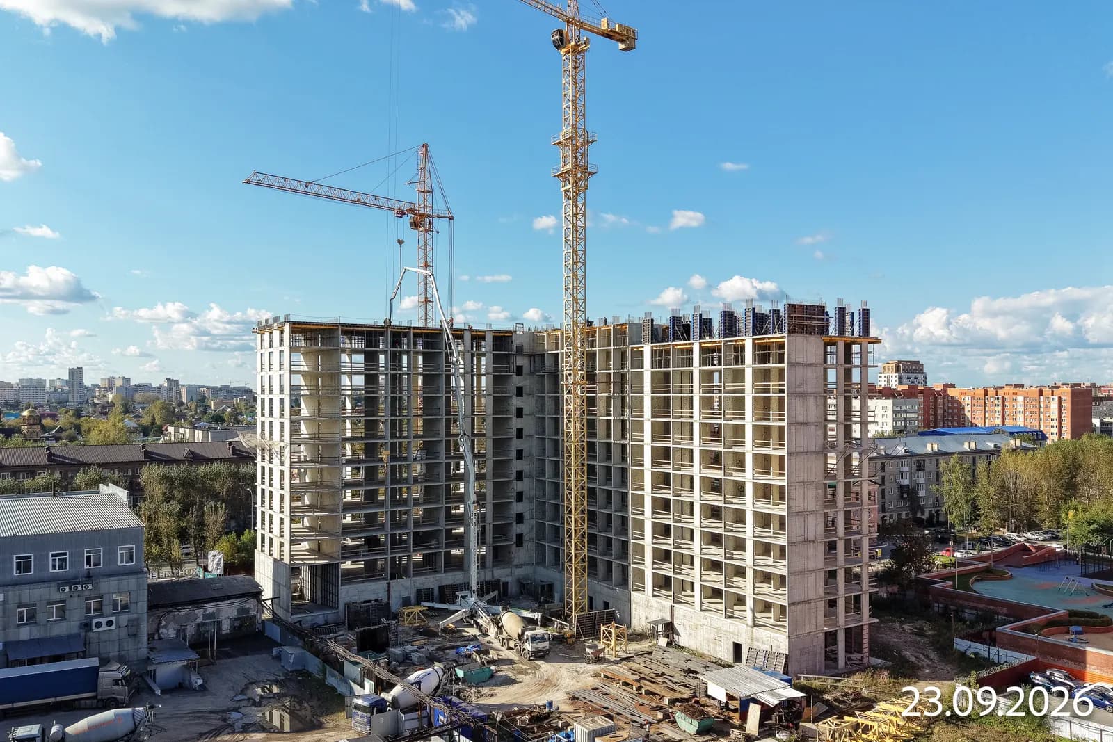 Континент: ход строительства, сентябрь 2026