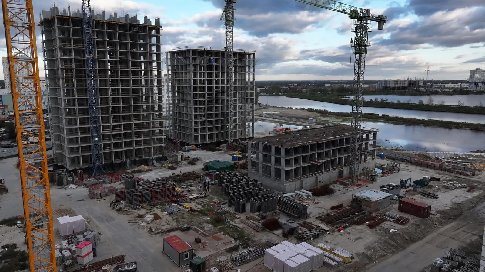 Городские кварталы Чистые пруды: ход строительства, сентябрь 2026