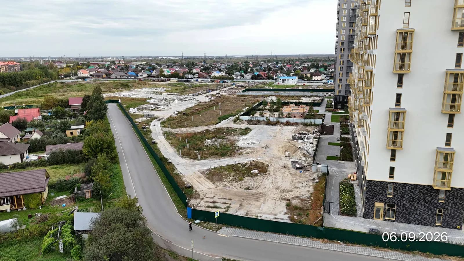 Чаркова 72: ход строительства, сентябрь 2026