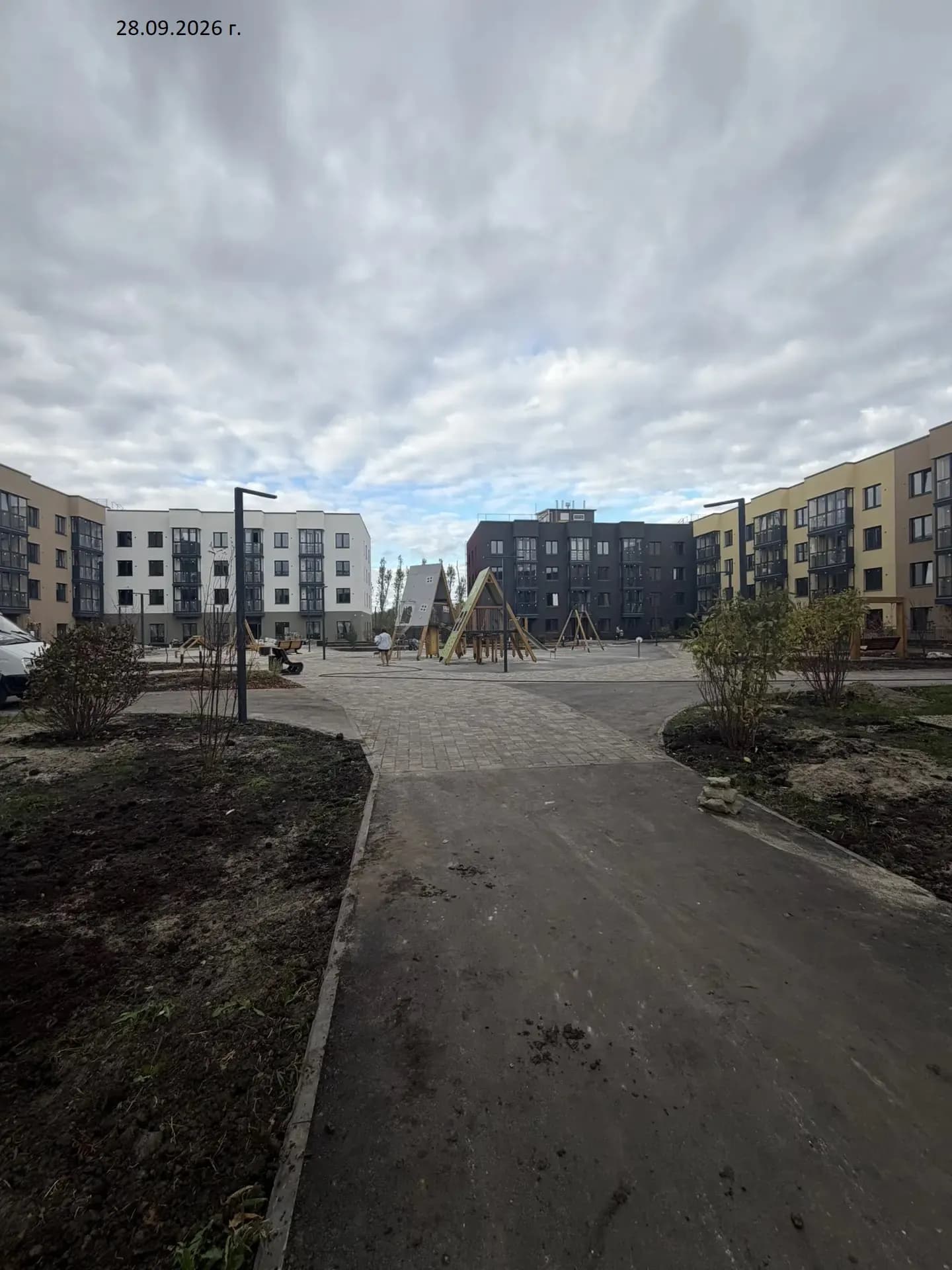Зеленые аллеи: ход строительства, сентябрь 2026