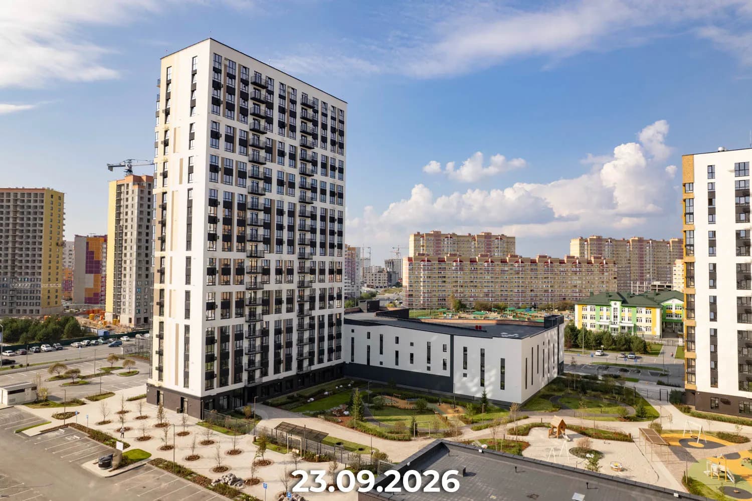 ПРЕО город в слободе: ход строительства, сентябрь 2026
