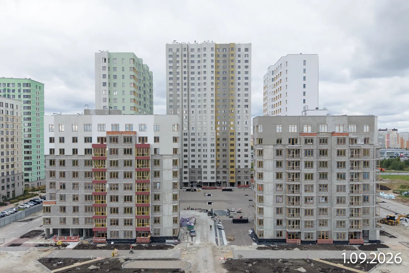 Корней: ход строительства, октябрь 2026