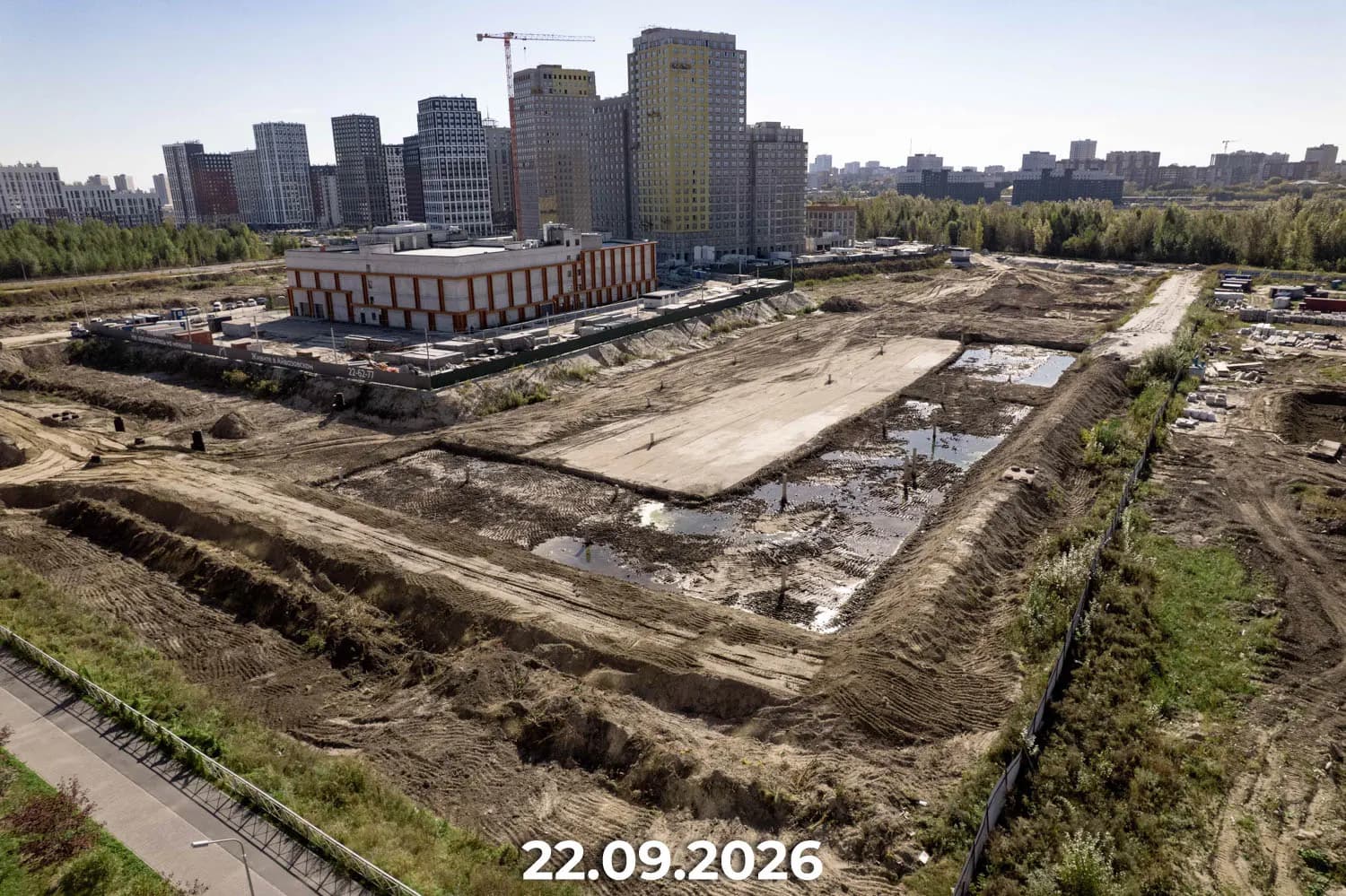 Айвазовский: ход строительства, сентябрь 2026
