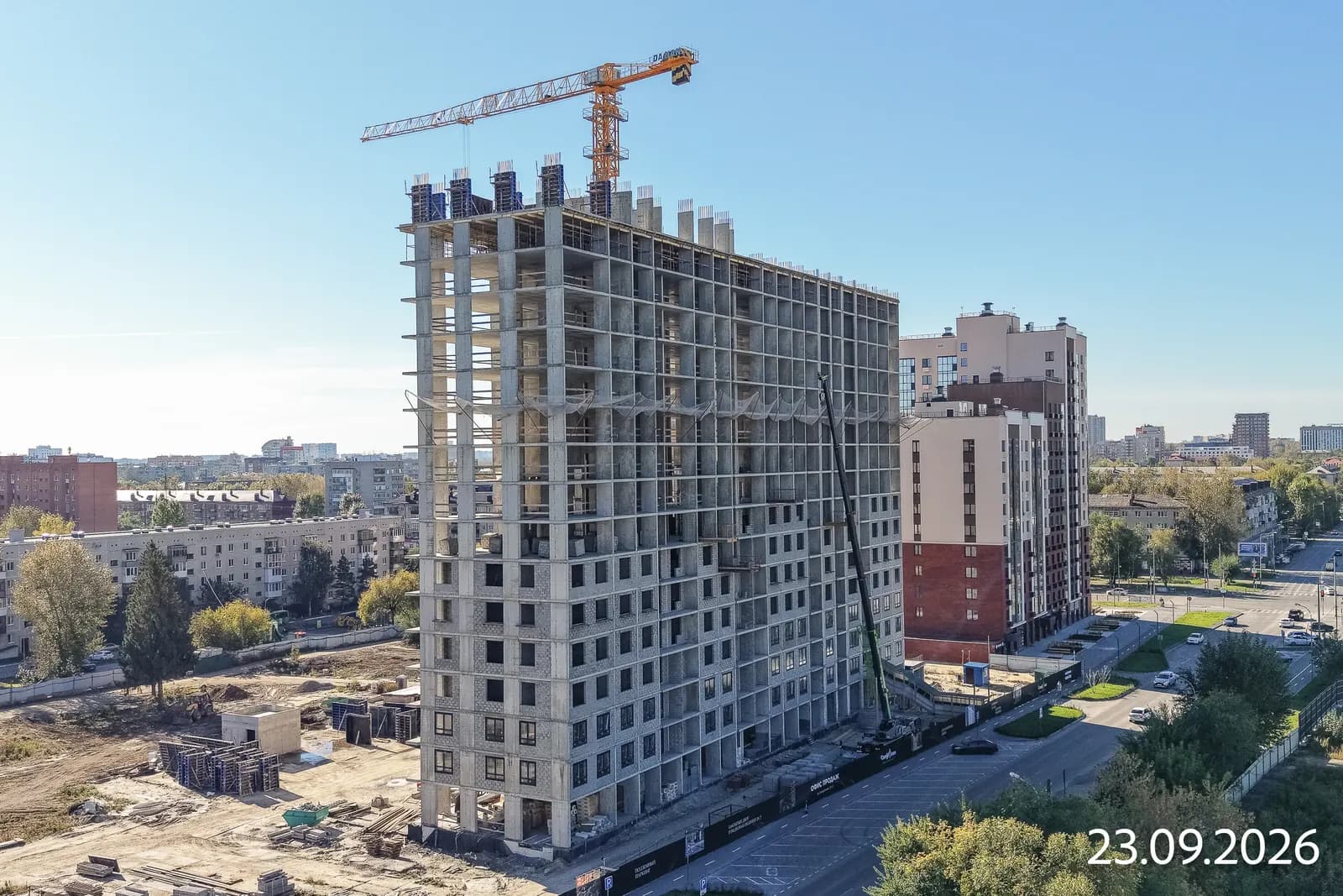 Симфония: ход строительства, сентябрь 2026