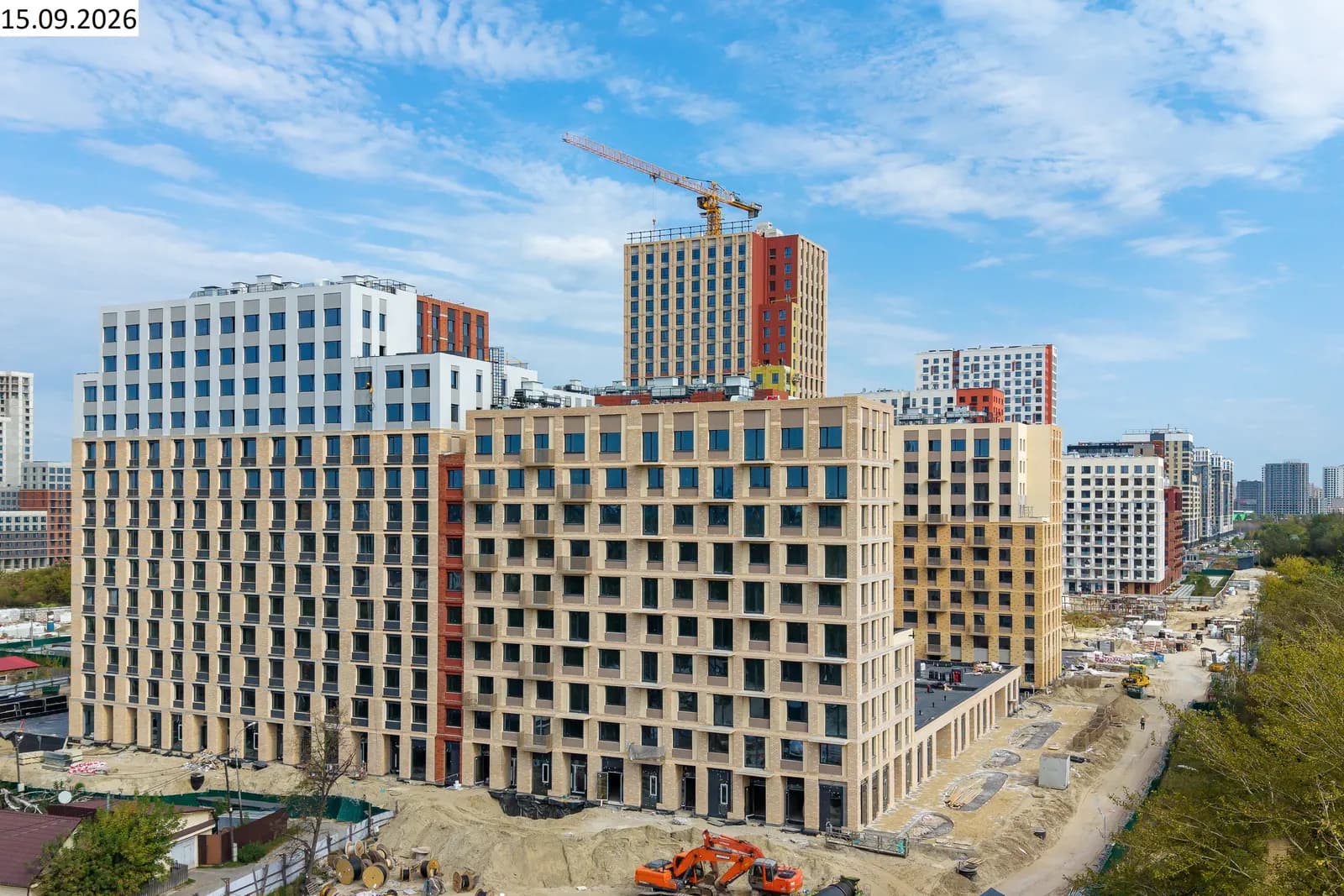 Европейский берег 2.0: ход строительства, сентябрь 2026