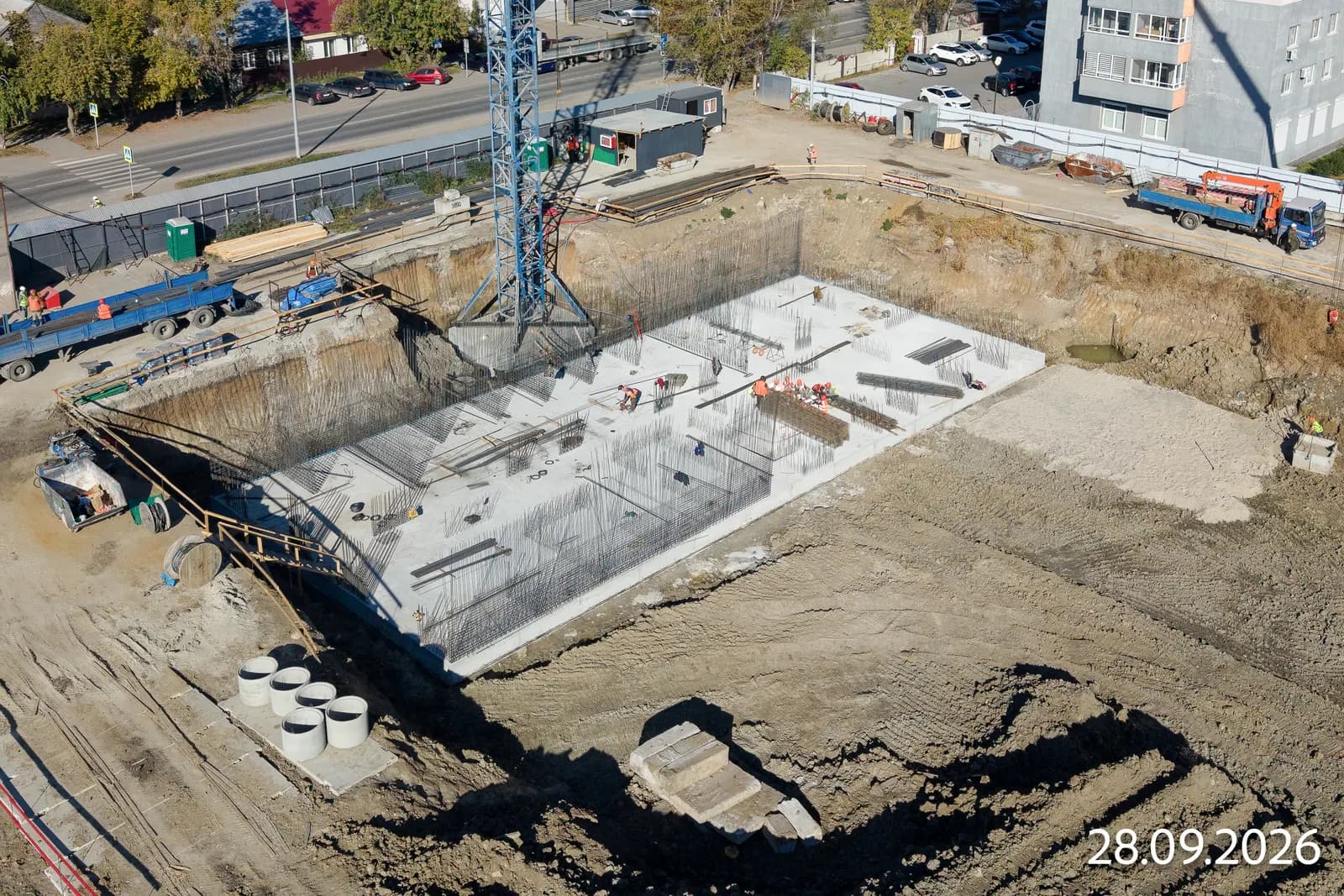 Сонтар: ход строительства, сентябрь 2026