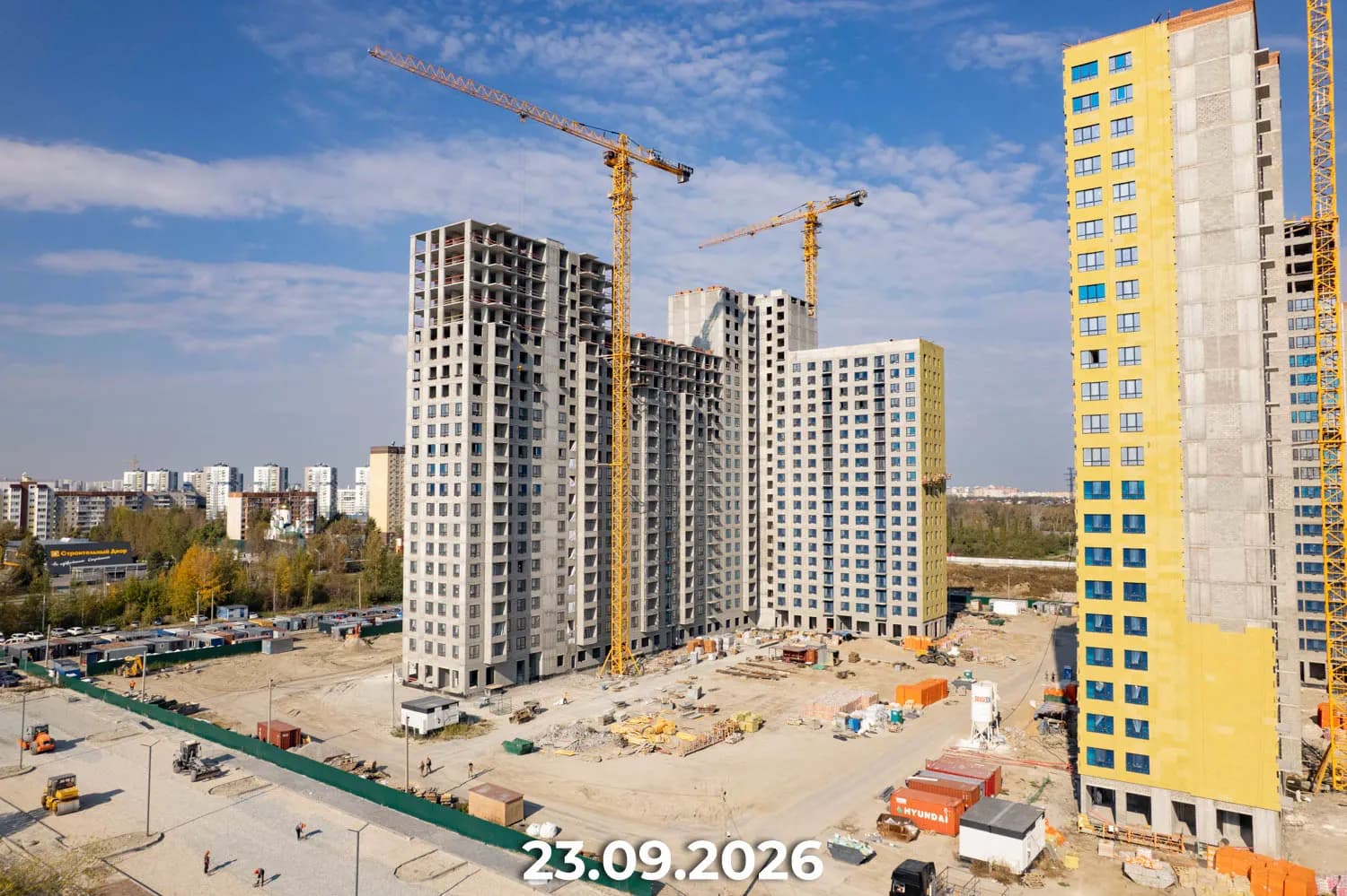 Беринг квартал на Камчатской: ход строительства, сентябрь 2026