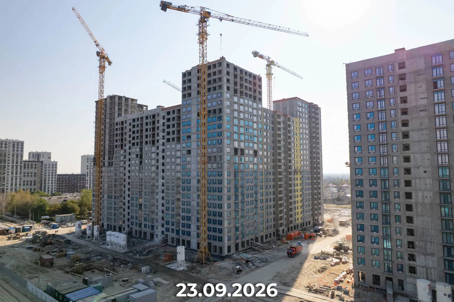 Беринг квартал на Камчатской: ход строительства, сентябрь 2026