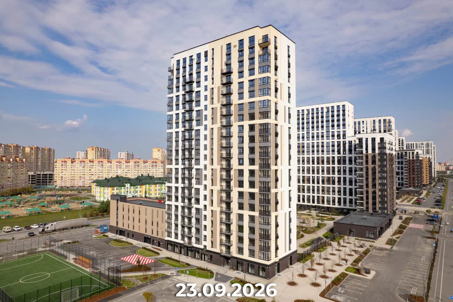 ПРЕО город в слободе: ход строительства, сентябрь 2026