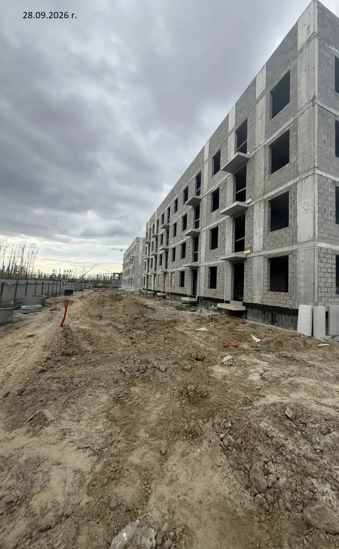Зеленые аллеи: ход строительства, сентябрь 2026
