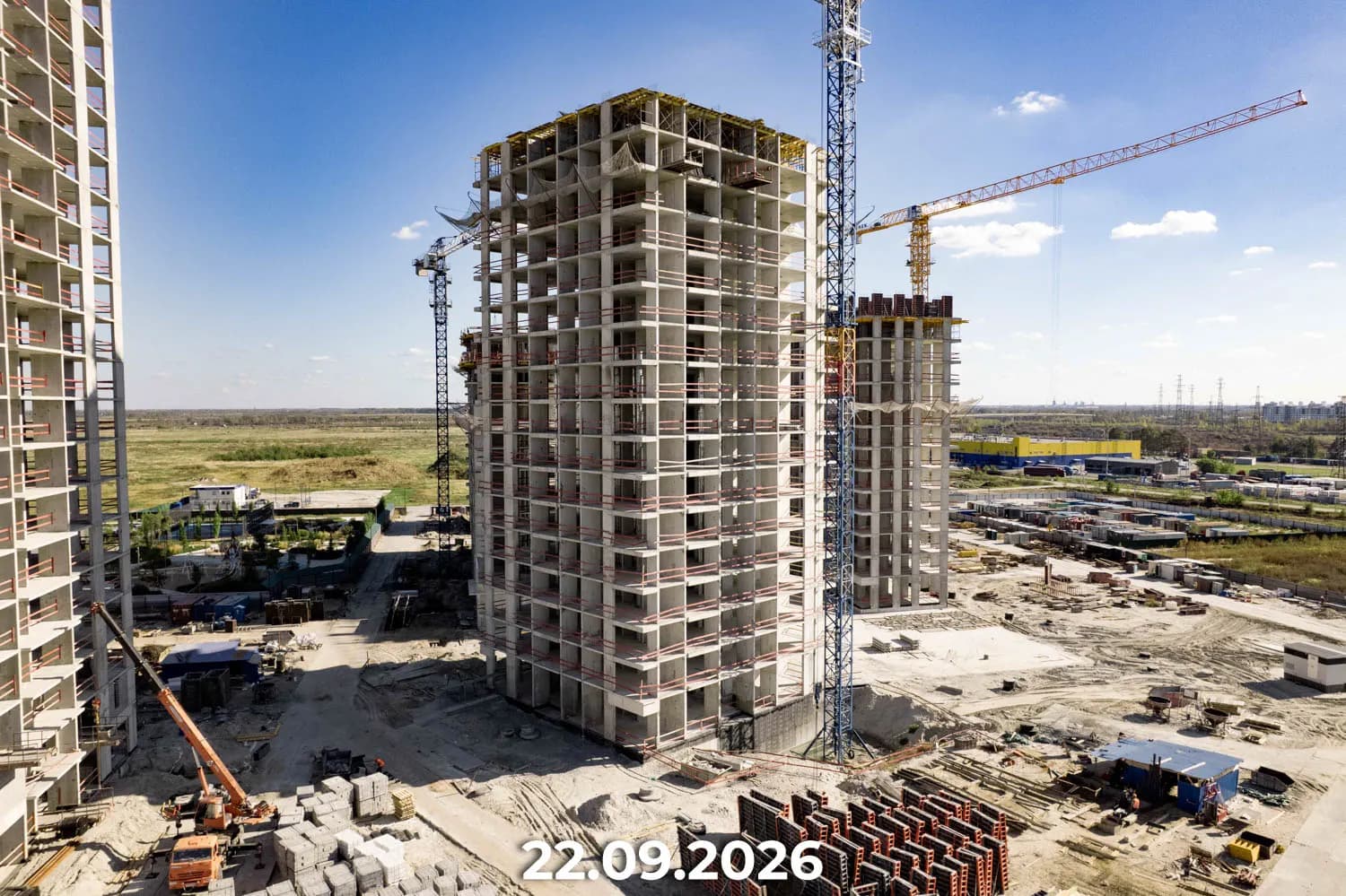 ЖР Мириады: ход строительства, сентябрь 2026