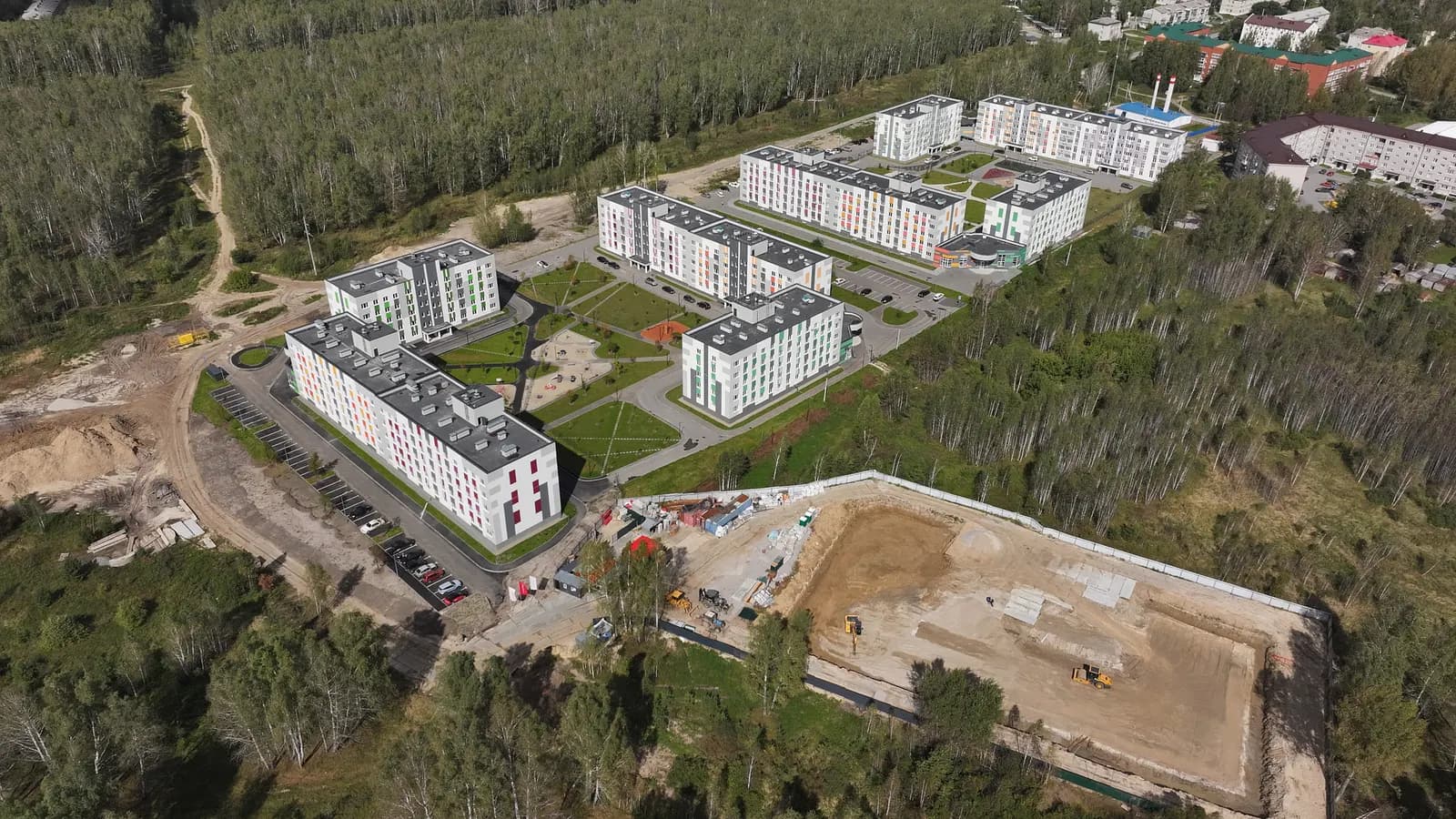 Счастье: ход строительства, сентябрь 2026