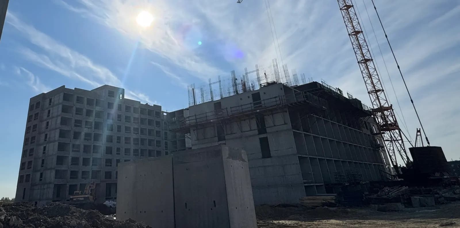 Эпитеты: ход строительства, сентябрь 2026